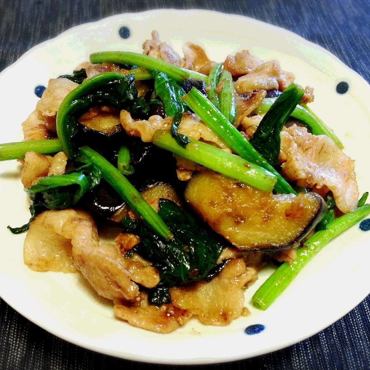 豚肉とナスほうれん草 中華炒め レシピ 作り方 By こぶた 楽天レシピ 豚肉とナスほうれん草 中華炒め レシピ 作り方 By こぶた 楽天レシピ